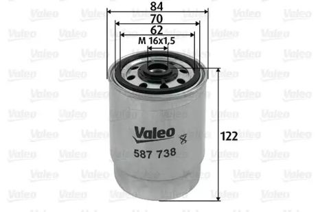 Фильтр топливный VOLVO XC90, VALEO (587738)