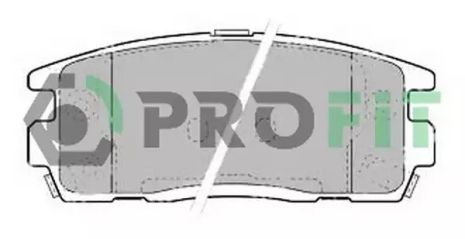Комплект тормозных колодок, дисковый тормоз CHEVROLET CAPTIVA, OPEL ANTARA, PROFIT (50001935)