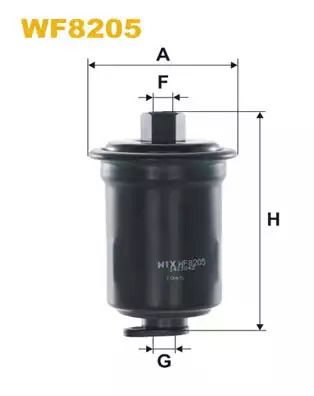 Фильтр топливный HYUNDAI ELANTRA, WIXFILTRON (WF8205)