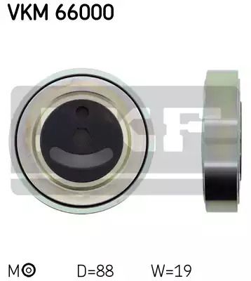 Натяжний ролик поліклінового ременя Suzuki GRAND VITARA, SKF (VKM66000)