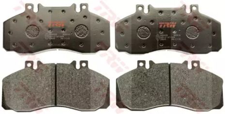 Комплект тормозных колодок, дисковый тормоз MERCEDES-BENZ VARIO, TRW (GDB5050)