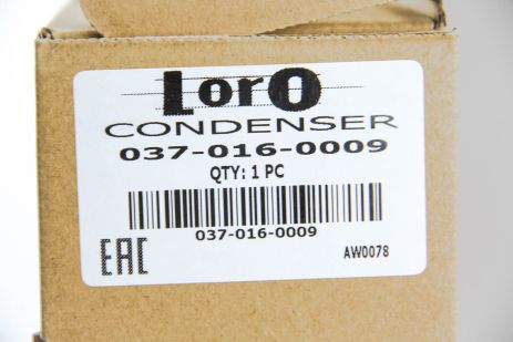 Радіатор, конденсор кондиціонера OPEL ASTRA, LORO (0370160009)