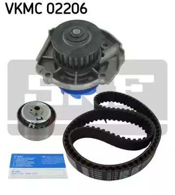 Помпа + комплект ременя ГРМ LANCIA MUSA, FIAT 500, SKF (VKMC02206)