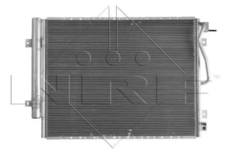 Радиатор, конденсор кондиционера KIA SORENTO, NRF (35979)