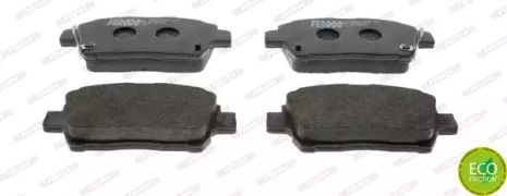 Комплект тормозных колодок, дисковый тормоз LIFAN 620, BYD F3, FERODO (FDB1392)