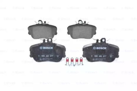 Комплект тормозных колодок, дисковый тормоз MERCEDES-BENZ C-CLASS, BOSCH (0986460977)
