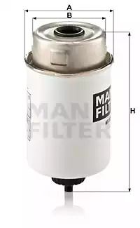 Фильтр топливный LAND ROVER, MANN-FILTER (WK8015)