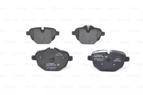 Комплект тормозных колодок, дисковый тормоз BMW i8, BOSCH (0986494432)