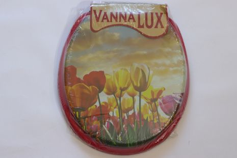 Крышка- сиденье на унитаз мягкая Vanna Lux Турция