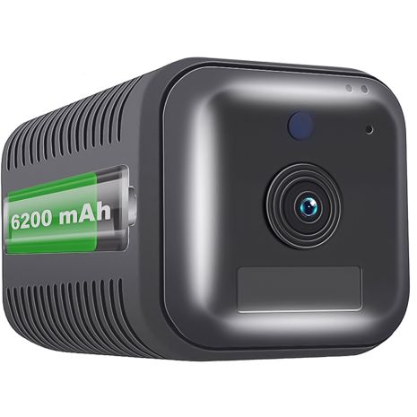 4G мини камера Escam G20 с аккумулятором 6200 мАч, датчиком движения и ночной подсветкой