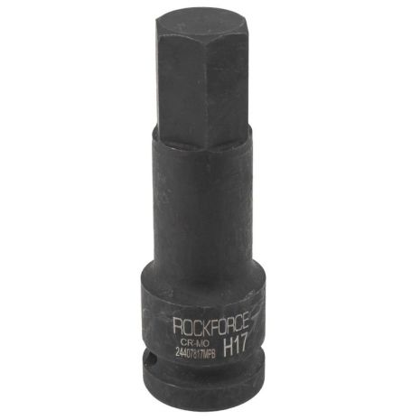 Головка-біта 6-гранна ударна 17мм, 1/2" ROCKFORCE RF-24407817MPB