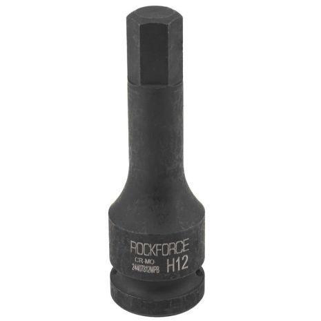 Головка-бита 6-гранная ударная 9мм,1/2" ROCKFORCE RF-24407809MPB