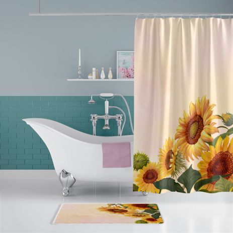 Штора для ванної Sunflower Tropichome 180x200 см
