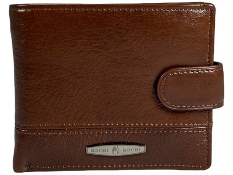 Чоловічий гаманець Kochi з натуральної шкіри K-1962A-2 коричневий