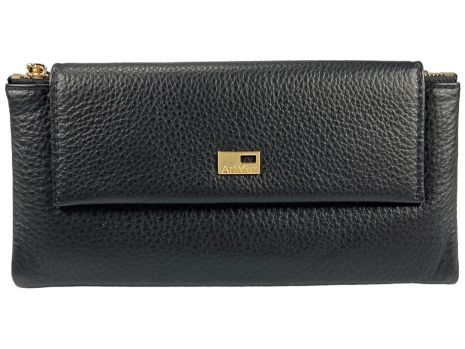Жіночий гаманець ArtMar з натуральної шкіри AM6169-2 чорний