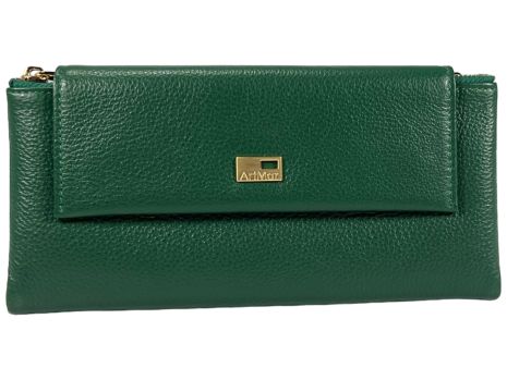 Жіночий гаманець ArtMar з натуральної шкіри AM6169-6 зелений