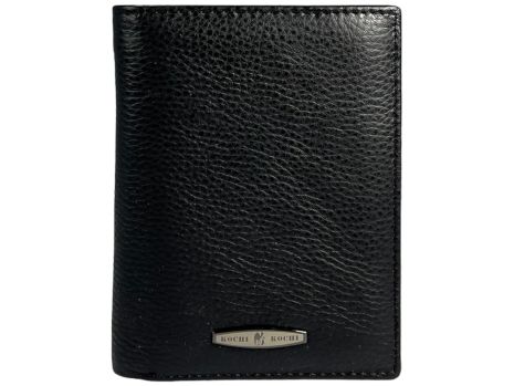 Чоловічий гаманець Kochi з натуральної шкіри K-2606-1 чорний