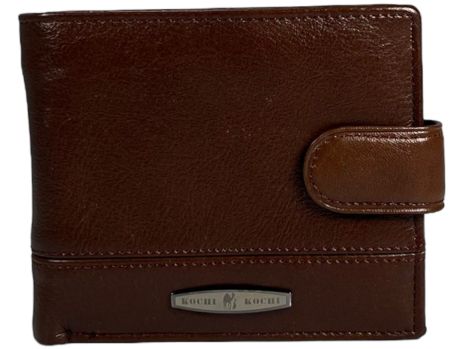 Чоловічий гаманець Kochi з натуральної шкіри K-179-2 коричневий