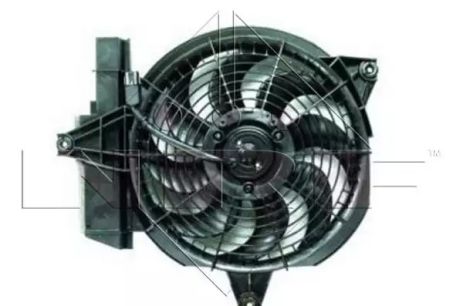 Вентилятор охолодження двигуна HYUNDAI SANTA FE, NRF (47281)