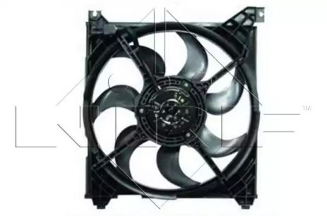 Вентилятор охолодження двигуна HYUNDAI SANTA FE, NRF (47280)