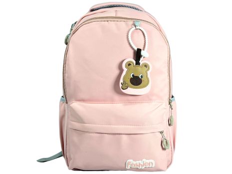 Шкільний рюкзак Filippini на три відділення BY7015-5 рожевий