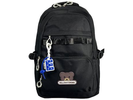 Шкільний рюкзак Filippini на чотири відділення BY8038-1-3 чорний