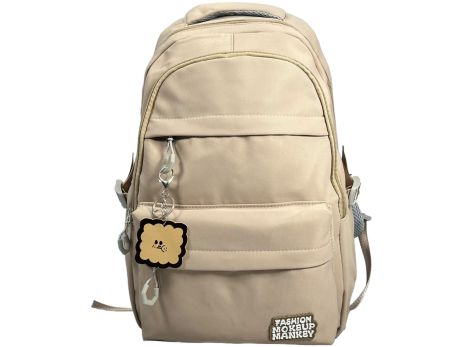 Школьный рюкзак Filippini на четыре отделения BY8039-1-1 бежевый