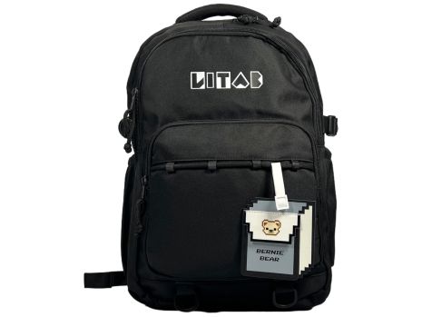 Шкільний рюкзак Juxianzi на три відділення S330-3 чорний