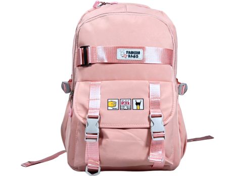 Школьный рюкзак Jack Lu на три отделения 8906-4 розовый