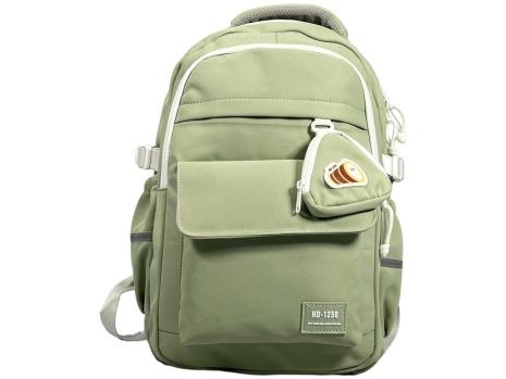 Школьный рюкзак Juxianzi на три отделения S336-4 зеленый