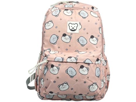 Школьный рюкзак Jack Lu на три отделения 5113-3 розовый