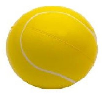 Поролоновый мяч 6см спорт баскетбол желтый