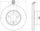 Диск тормозной VW TOUAREG, PORSCHE CAYENNE, HELLA PAGID (8DD355109741)