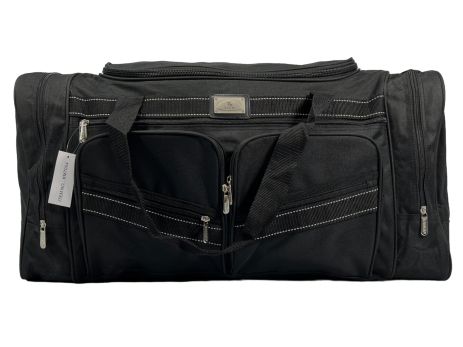 Дорожня сумка Kaiman 70 см на шість відділень KM7004-1 чорна