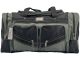 Дорожня сумка Kaiman 60 см на шість відділень KM6004-2 чорна з сірим