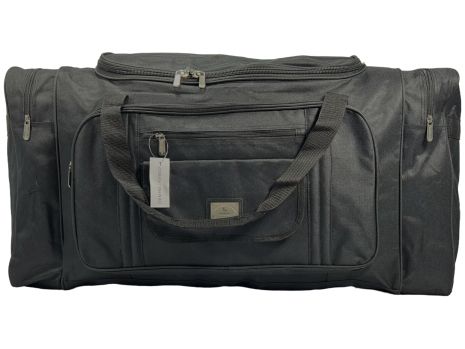 Дорожня сумка Kaiman 80 см на шість відділеннь KM8007-1 чорна