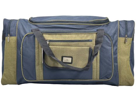 Дорожня сумка Kaiman 80 см на шість відділеннь KM8007-2 синя з зеленим