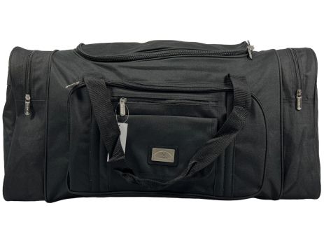 Дорожня сумка Kaiman 70 см на шість відділень KM7007-1 чорна