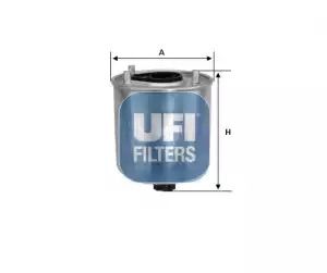 Фильтр топливный MAZDA 5, FORD FOCUS, UFI (2412800)
