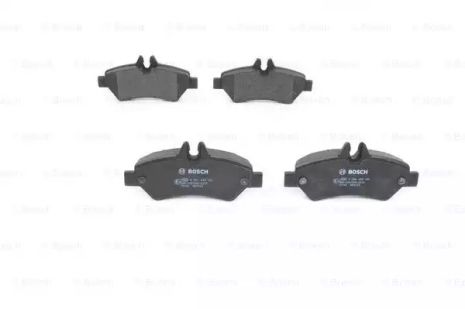 Комплект тормозных колодок, дисковый тормоз MERCEDES-BENZ SPRINTER, VW CRAFTER, BOSCH (0986495100)