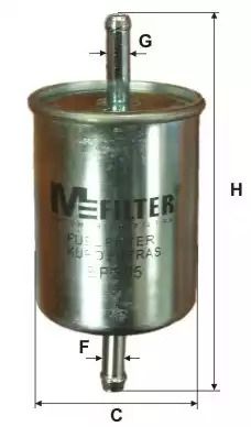 Фильтр топливный AUTOBIANCHI Y10, INFINITI Q45, M-FILTER (BF305)