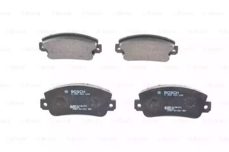 Комплект тормозных колодок, дисковый тормоз FIAT TIPO, FIAT UNO, BOSCH (0986424098)