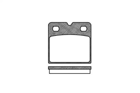Комплект тормозных колодок, дисковый тормоз AUDI R8, ASTON MARTIN, REMSA (106700)