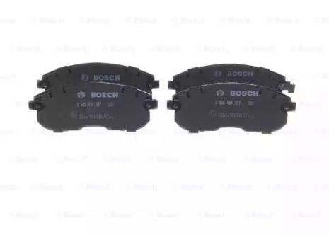 Комплект тормозных колодок, дисковый тормоз NISSAN TIIDA, SUZUKI SX4, BOSCH (0986494337)