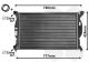Радиатор охлаждения двигателя SEAT EXEO, AUDI A4, Van Wezel (03002201)
