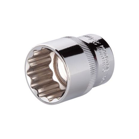 Головка дванадцятигранна, 1/2", 24 мм INTERTOOL ET-0224