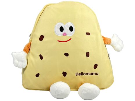 Дитячий рюкзак HELLOMUMU на одне відділення G3679-5 жовтий