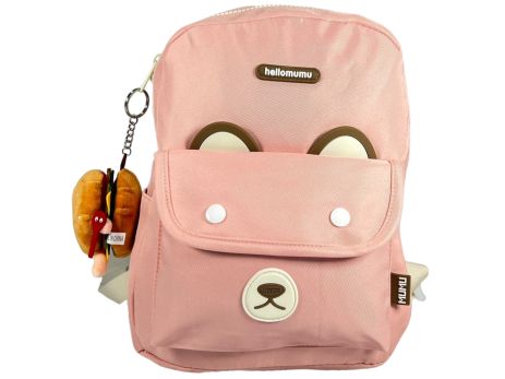 Дитячий рюкзак HELLOMUMU на два відділення U6680-5 рожевий