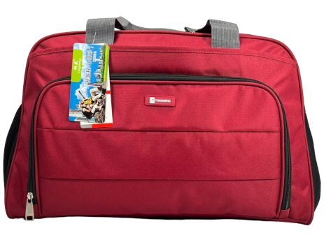 Дорожня сумка TONGSHENG на три відділення TS l633-1 червона
