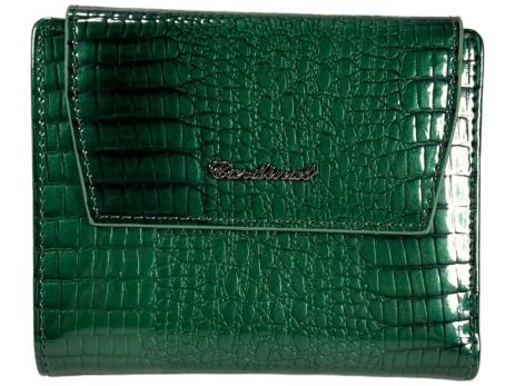 Жіночий гаманець Cardinal з лакованої шкіри C1912-3 зелений